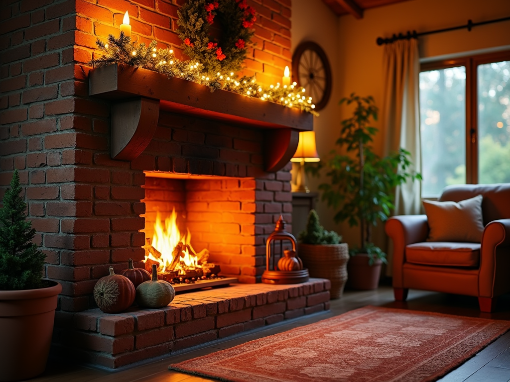 How to Clean a Brick Fireplace