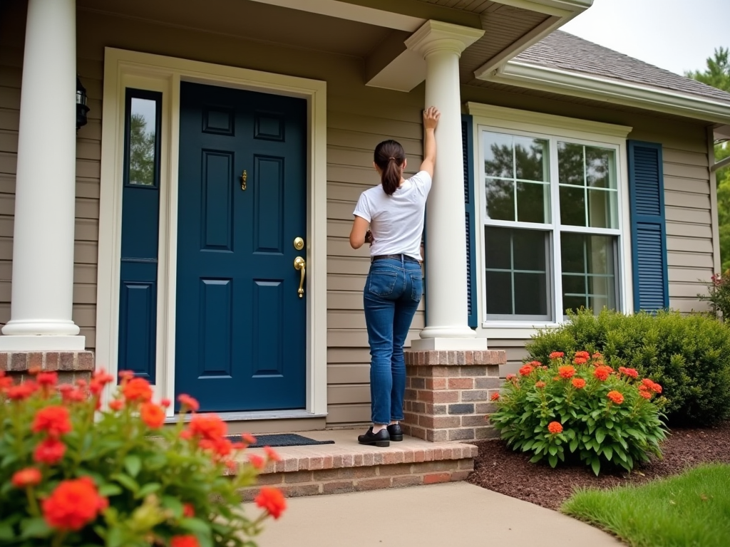 How to Paint a Front Door for Maximum Curb Appeal, According to the Pros