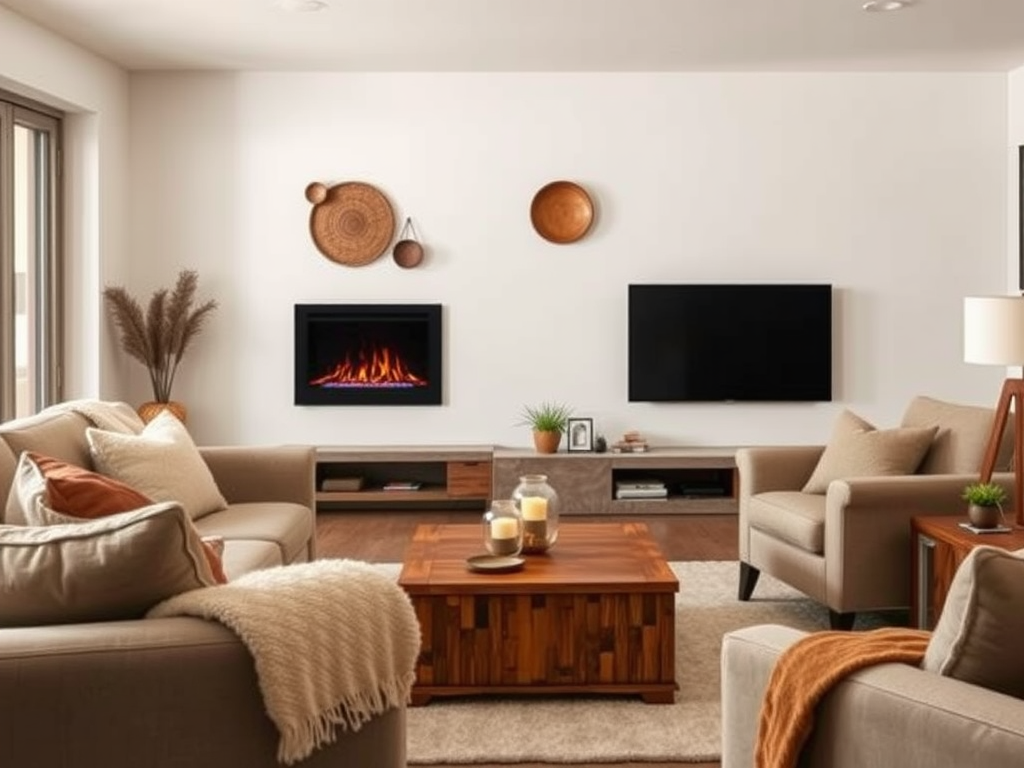 How to Create a Cozy Ambiance with Electric Fireplaces